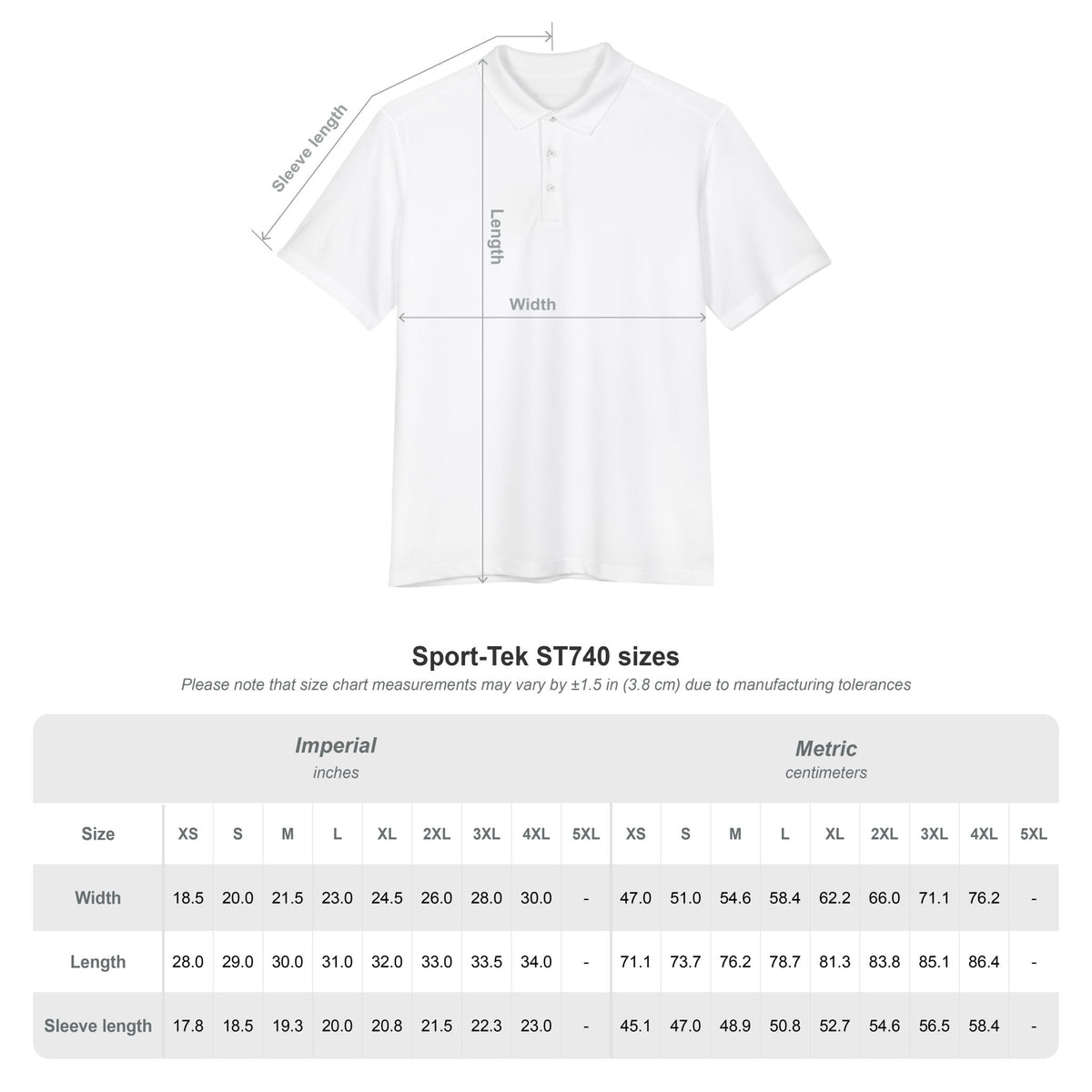 Madi Crowe Logo Men's UV Polo