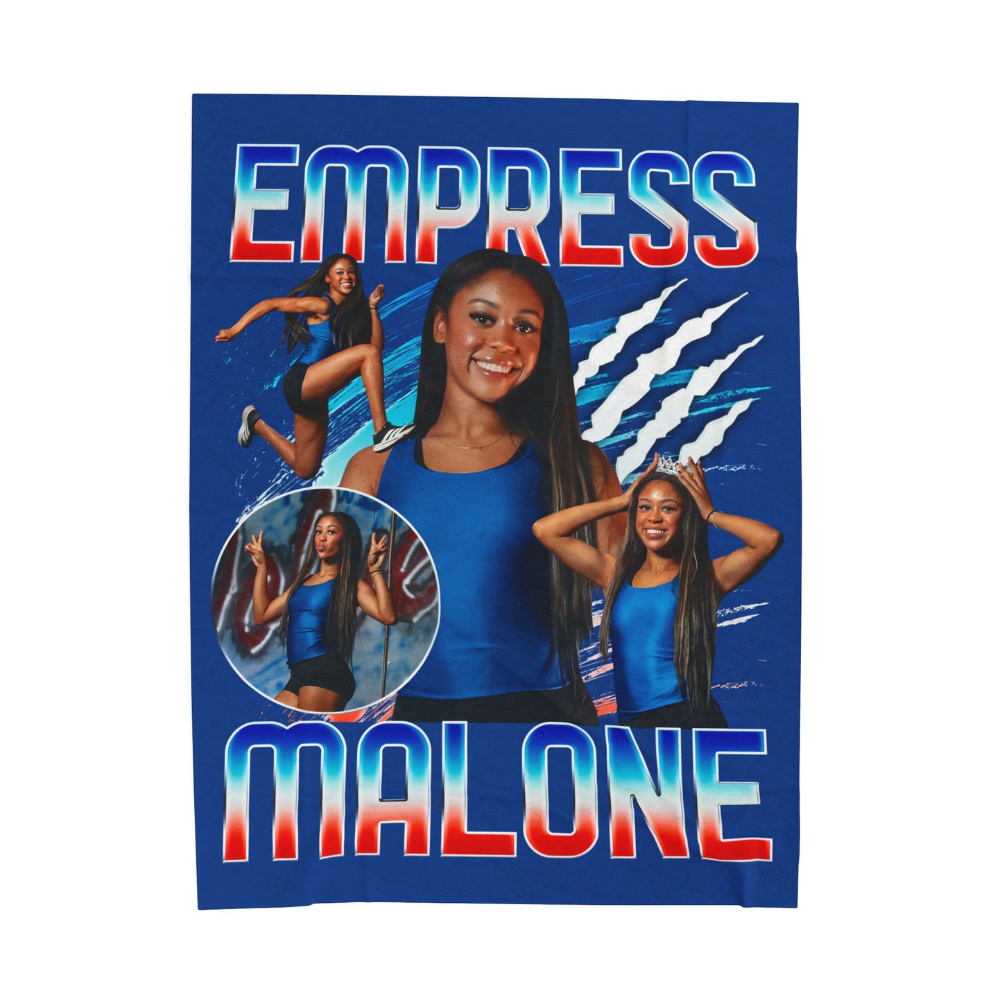 Empress Malone 60"-80" Plush Blanket