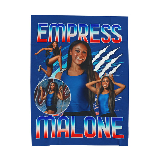 Empress Malone 60"-80" Plush Blanket