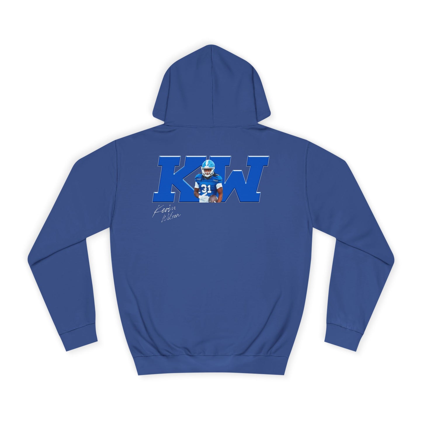 Kevin Wilson Big Initials Colored Premium Hoodie