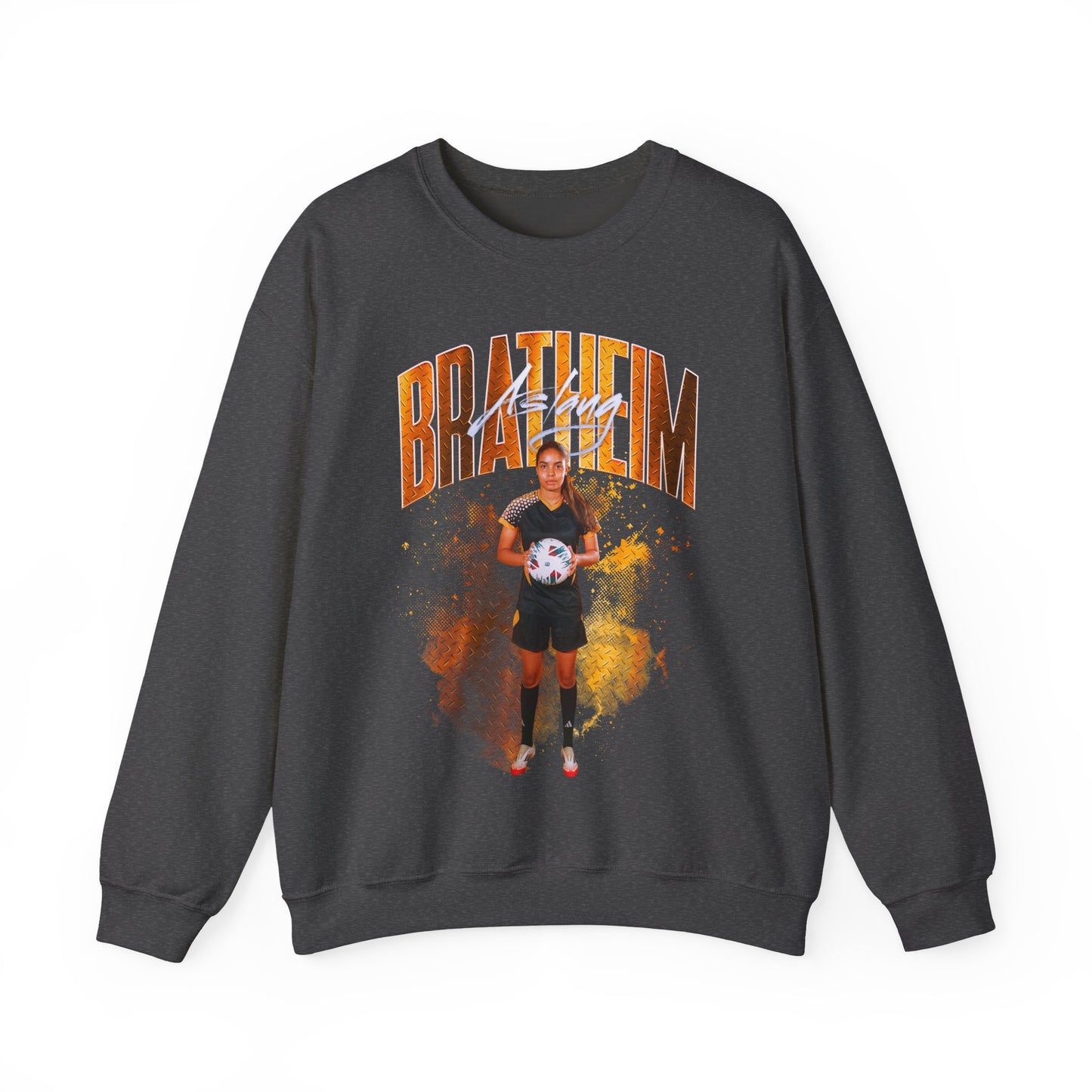 Aslaug Bratheim Big Last Name Crewneck Sweatshirt