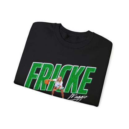 Maggie Fricke Cursive Combo Colored Crewneck Sweatshirt