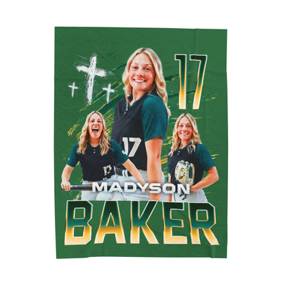 Madyson Baker Faith Based 60"-80" Plush Blanket