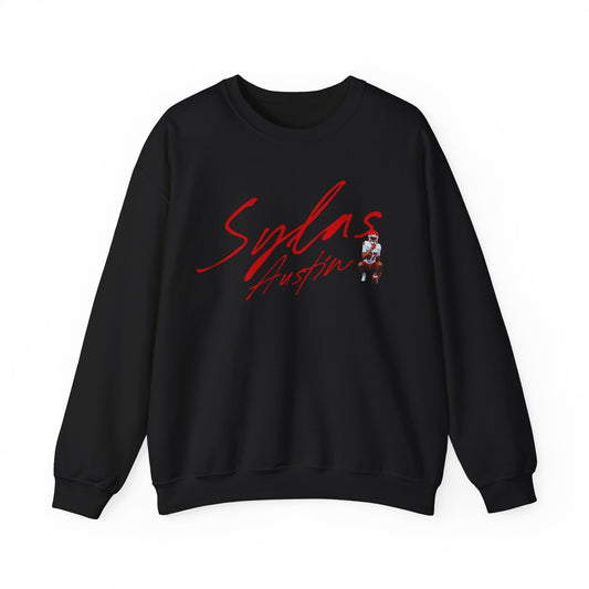 Sylas Austin Cursive Crewneck Sweatshirt