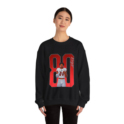 Izeyah Wright Player Icon Number Crewneck Sweatshirt