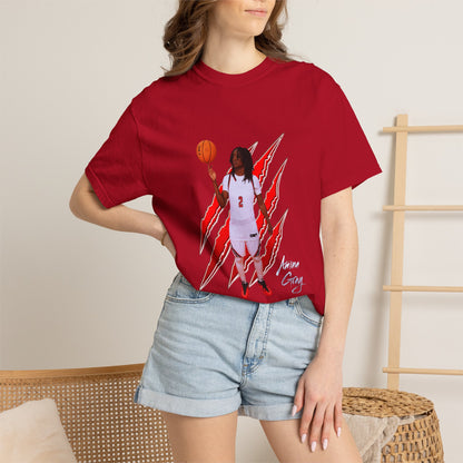 Amina Gray Claw Marks Premium Tee