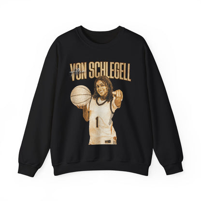 Allia Von Schlegell Faded Glory Crewneck Sweatshirt