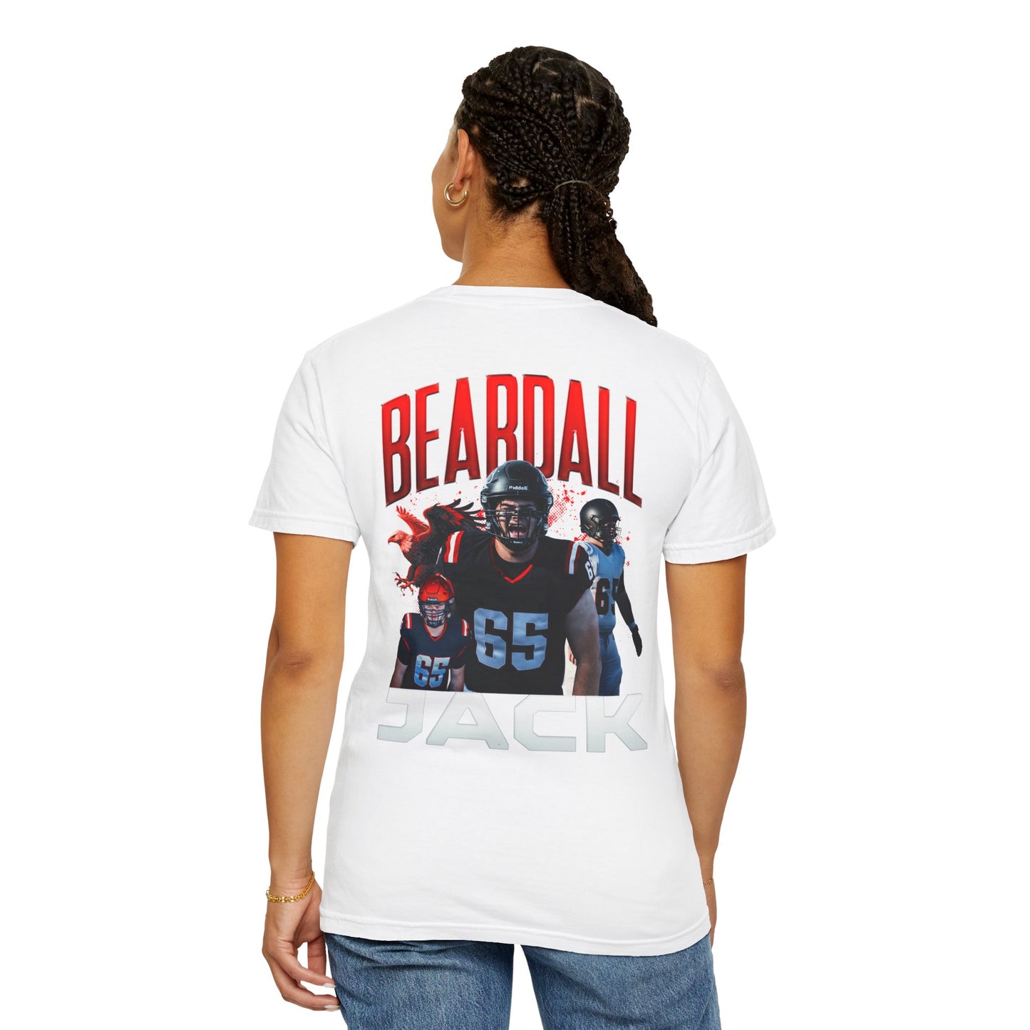 Jack Beardall Logo Front & Back Premium Tee