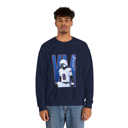 Swipe Marshall Player Icon Initials Crewneck Sweatshirt