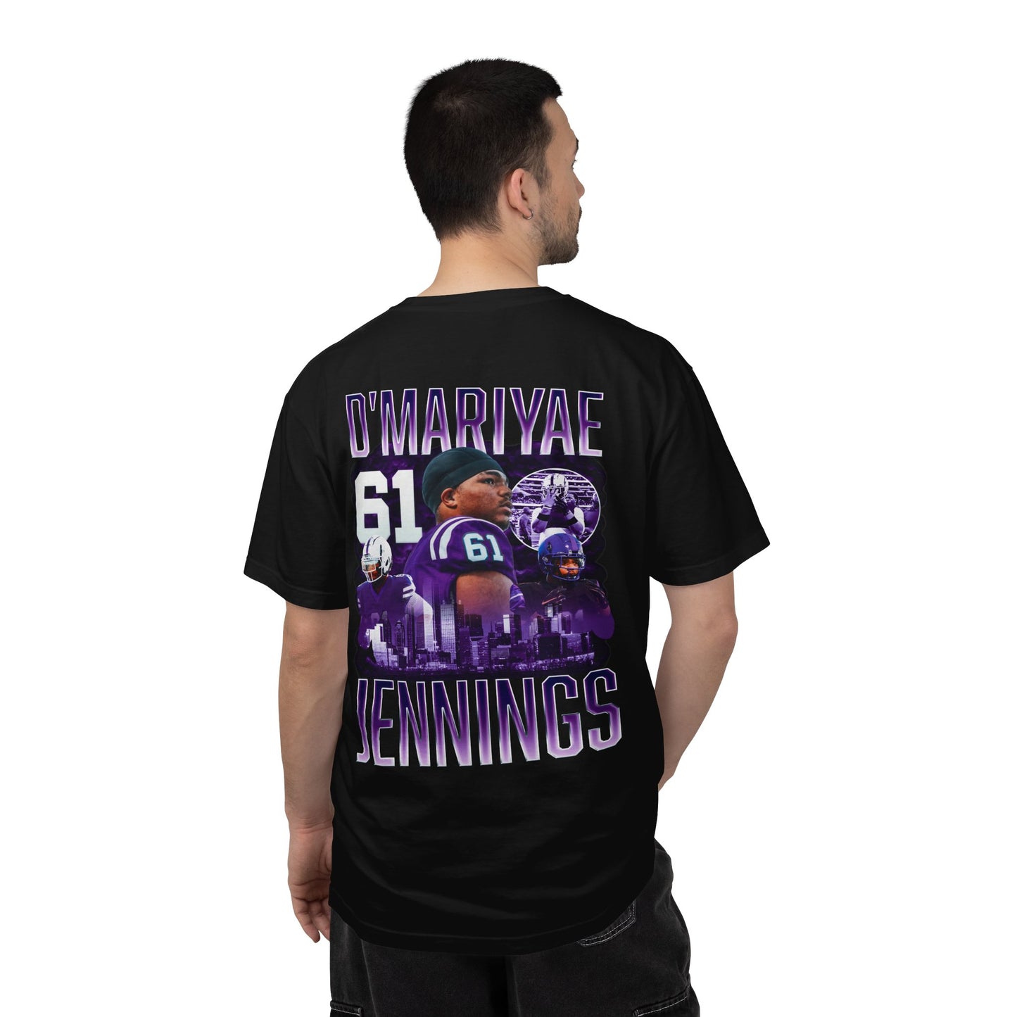 D'Mariyae Jennings Logo Front & Back Premium Tee