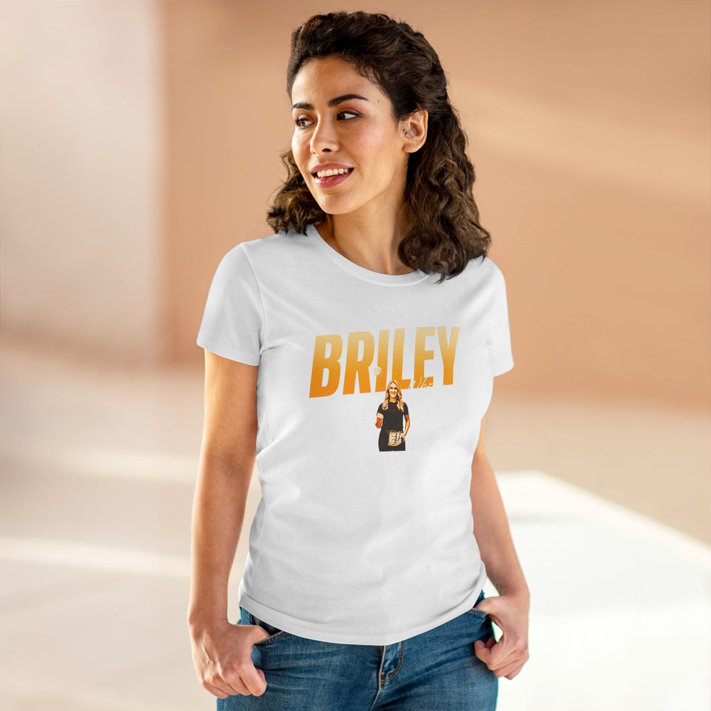 Briley Whittington Cursive Combo Colored Women's Tee