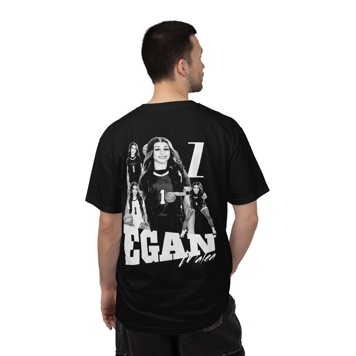 Malea Egan Vintage Blackout Premium Tee