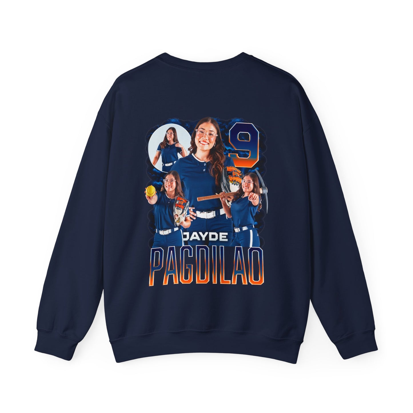 Jayde Pagdilao Logo Front & Back Crewneck