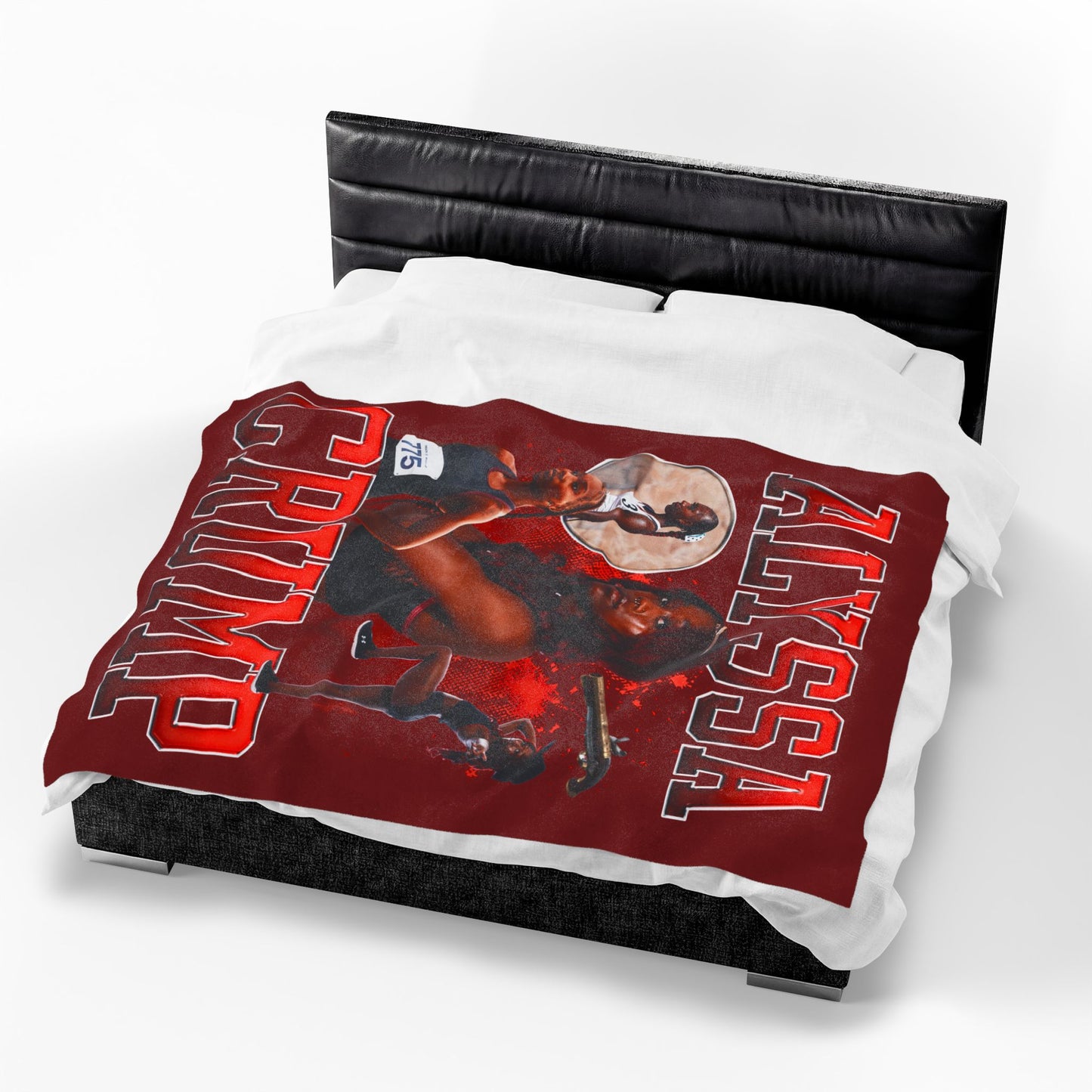 Alyssa Crump 60"-80" Plush Blanket