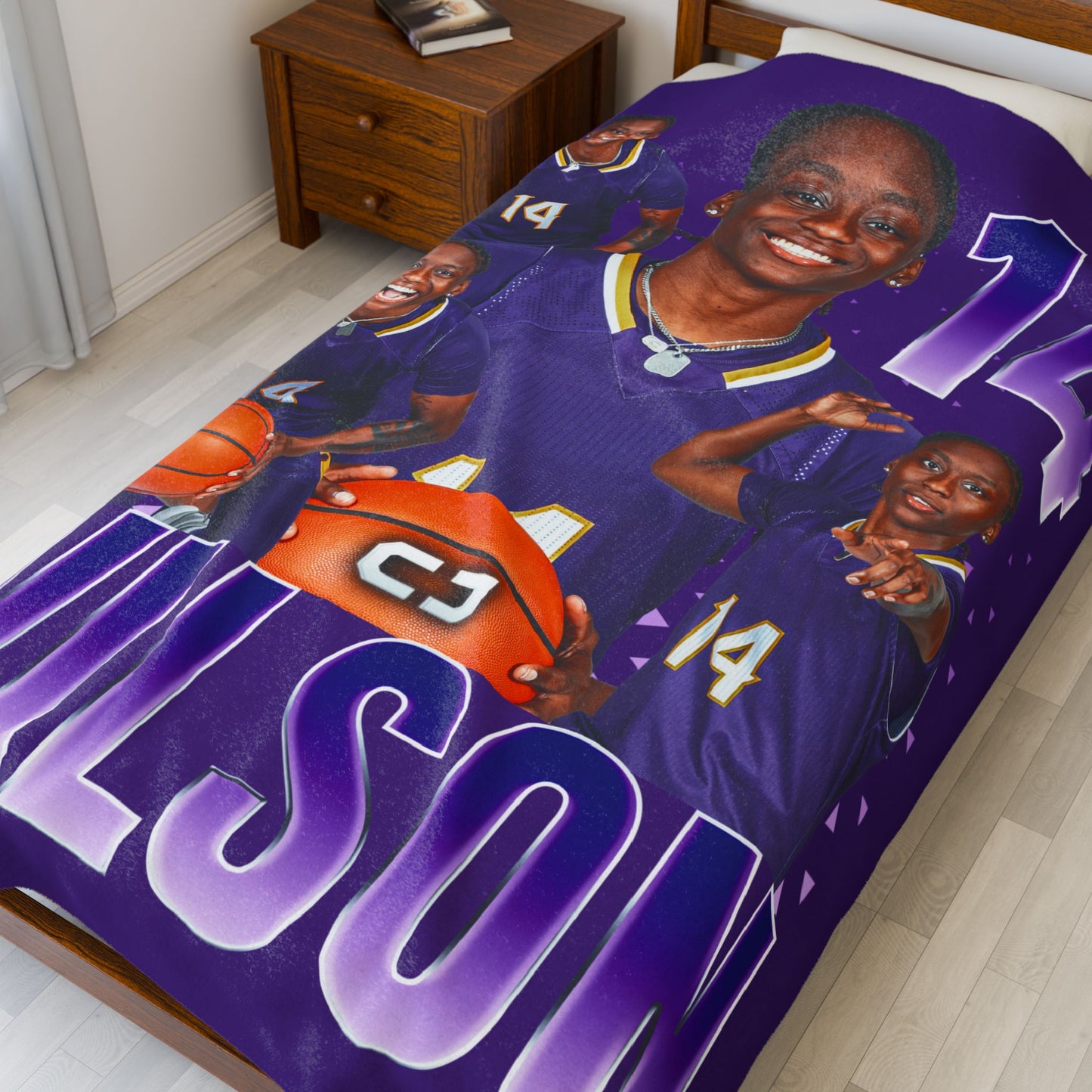 CJ Wilson 60"-80" Plush Blanket