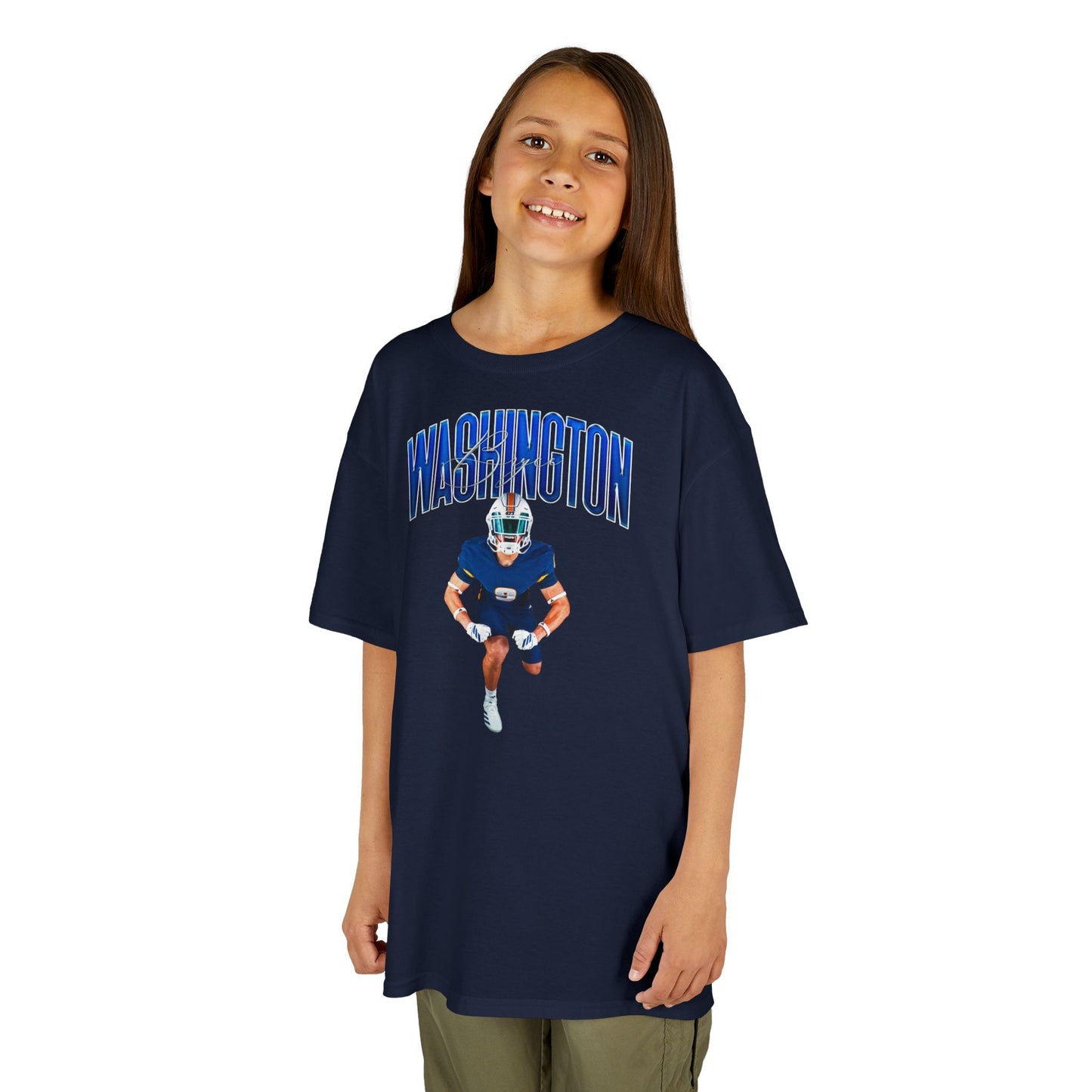 Bryce Washington Curved Combo Colored Kids Tee