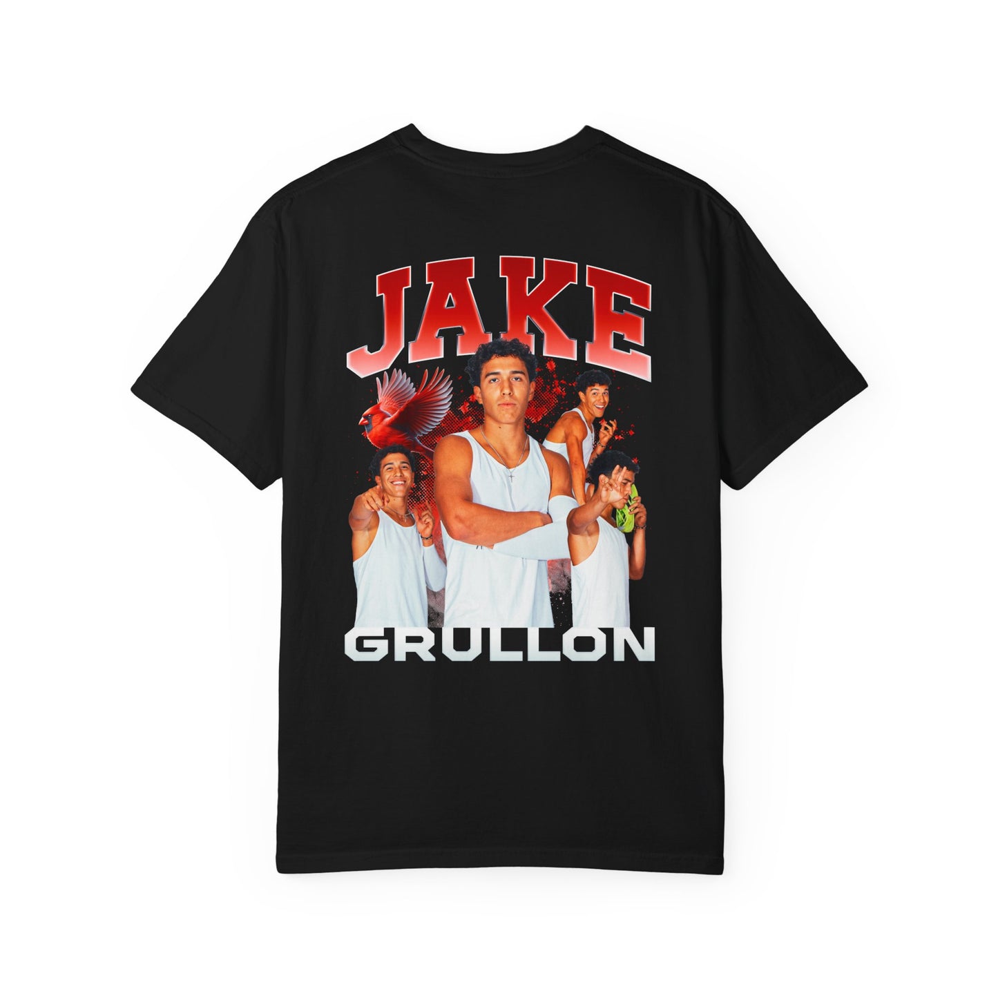 Jake Grullon Logo Front & Back Premium Tee