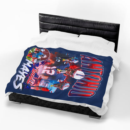 Antonio "Bandit" Mayes 60"-80" Plush Blanket