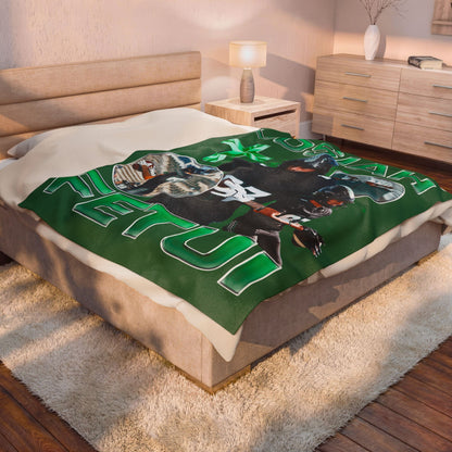 Josiah Fetui 60"-80" Plush Blanket