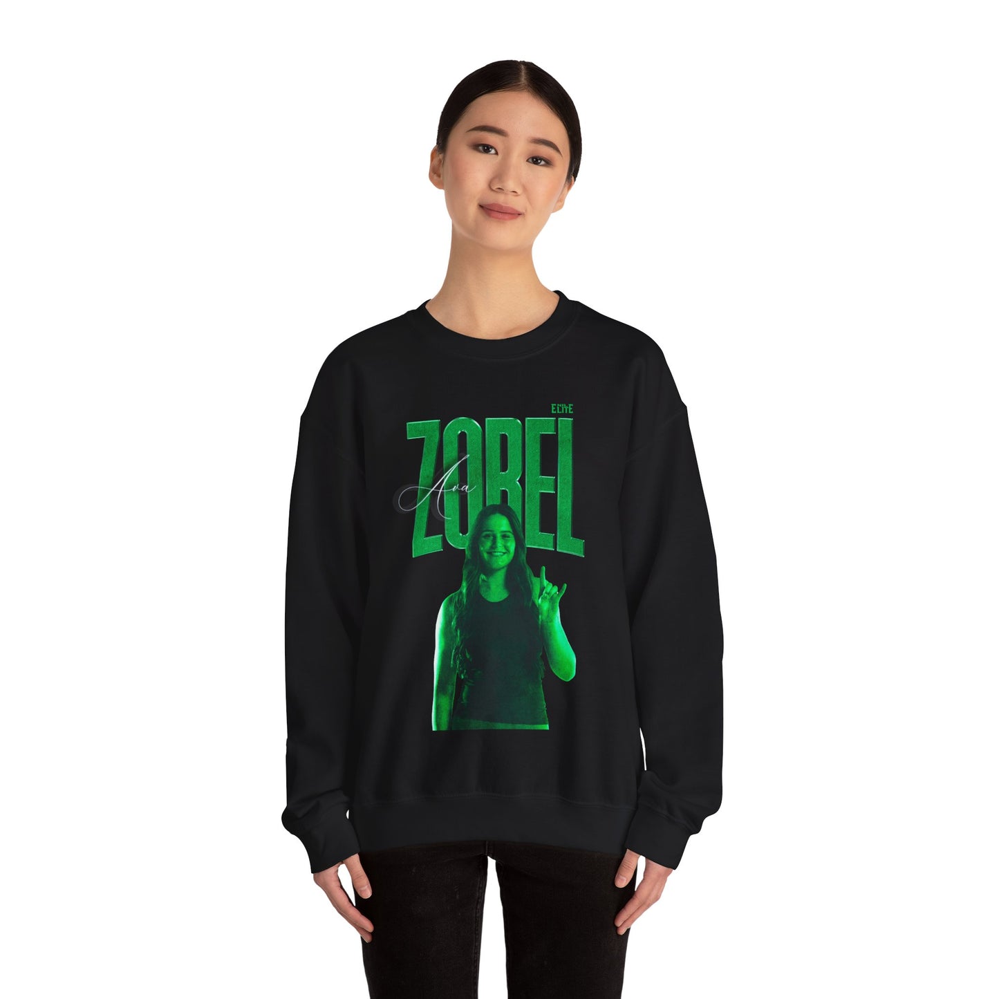 Ava Zobel Faded Glory Crewneck Sweatshirt