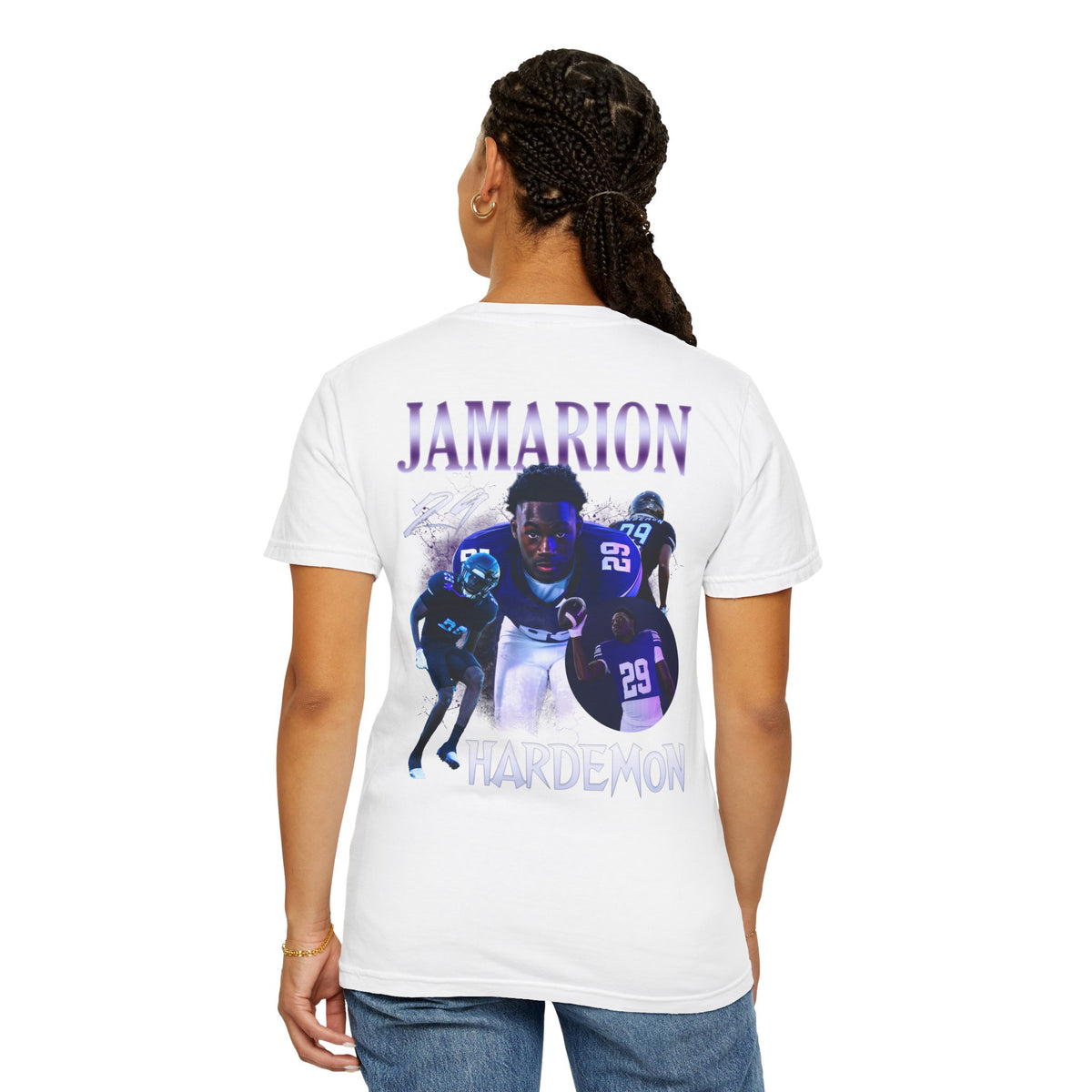 Jamarion Hardemon Logo Front & Back Premium Tee