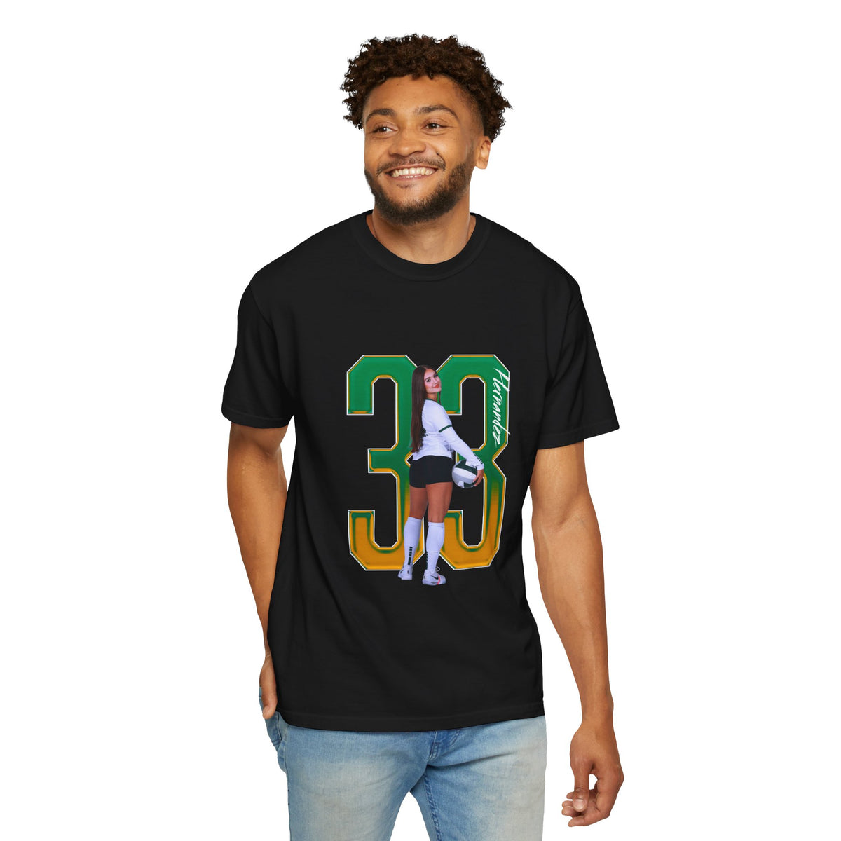 Jules Hernandez Player Icon Number Premium Tee