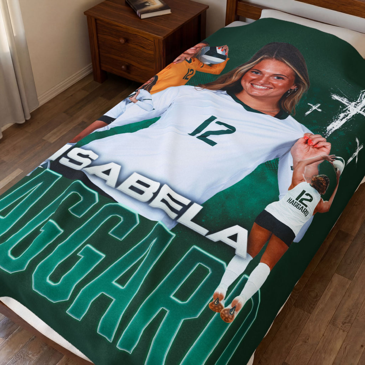 Isabela Haggard 60"-80" Plush Blanket