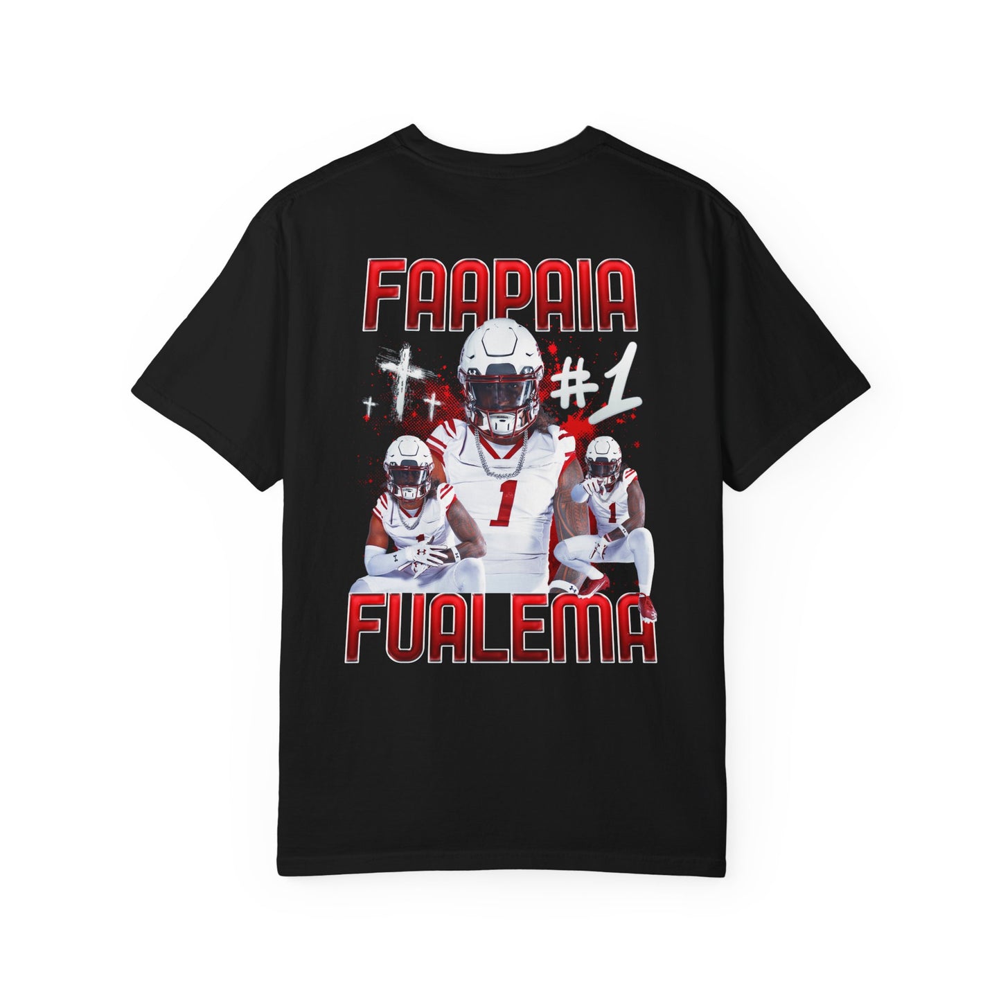 Faapaia Fualema Logo Front & Back Premium Tee