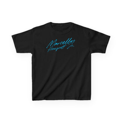 Marcellus Honeycutt Jr. Cursive Kids Tee