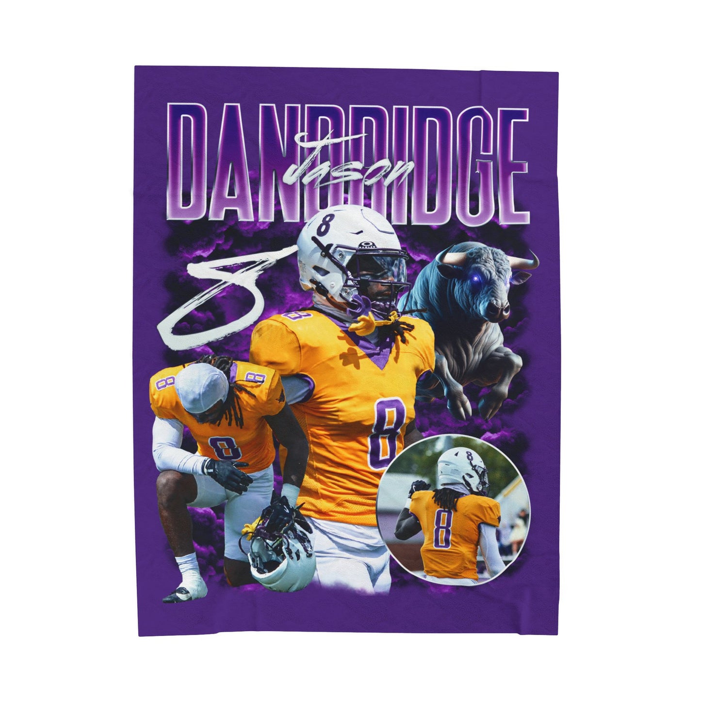 Jason Dandridge 60"-80" Plush Blanket
