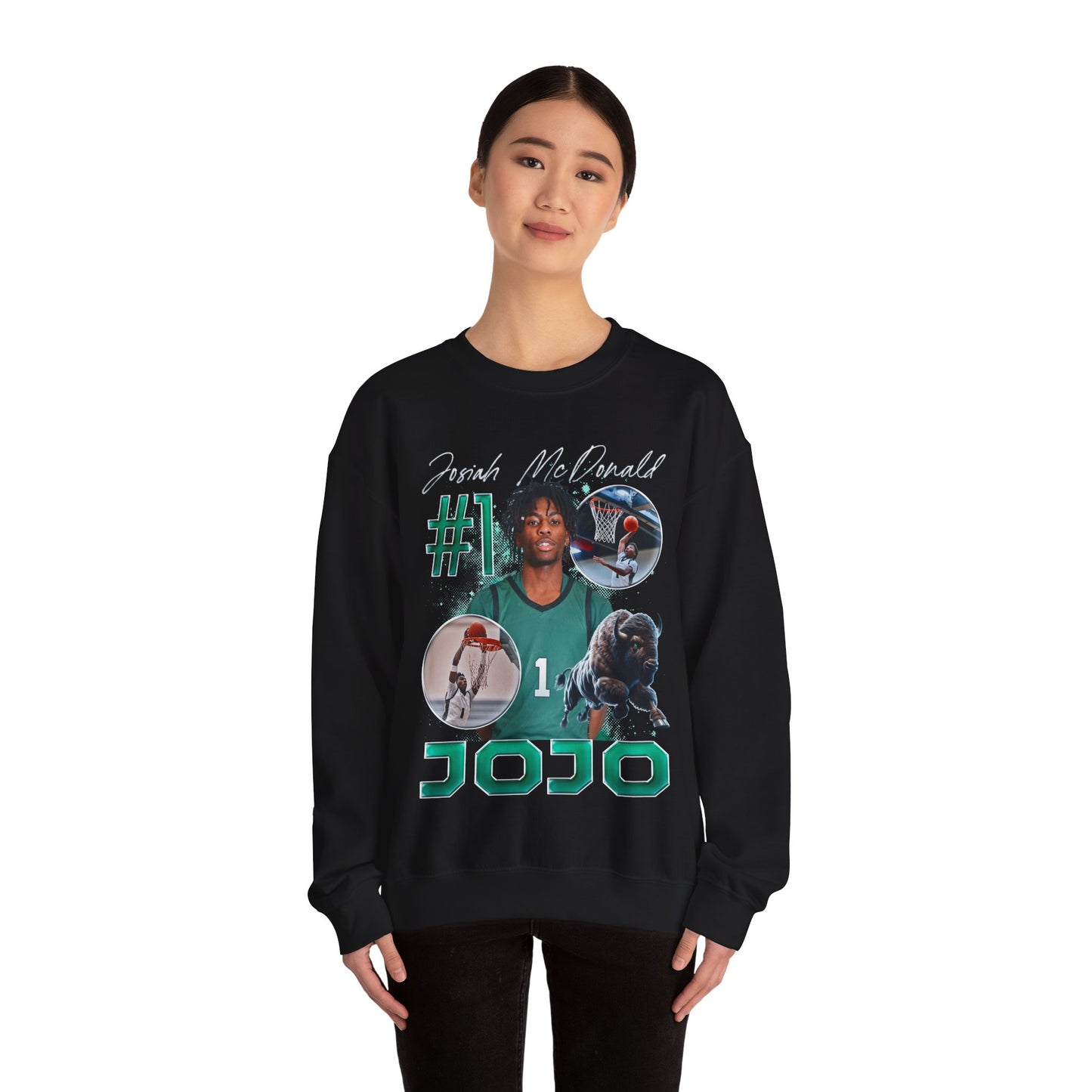 Josiah McDonald Lightning Storm Crewneck Sweatshirt
