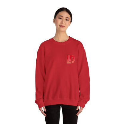 Lily Delmain Logo Front & Back Crewneck