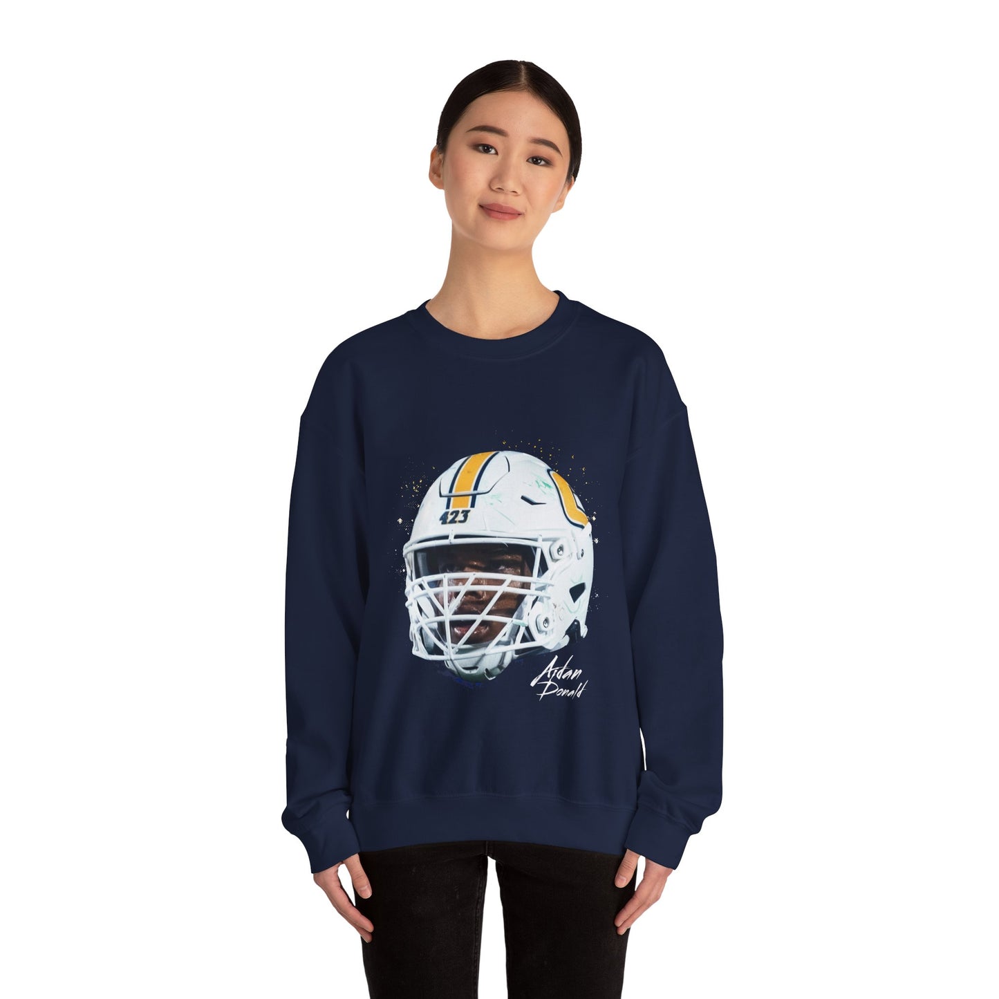 Aidan Donald Big Head Crewneck Sweatshirt
