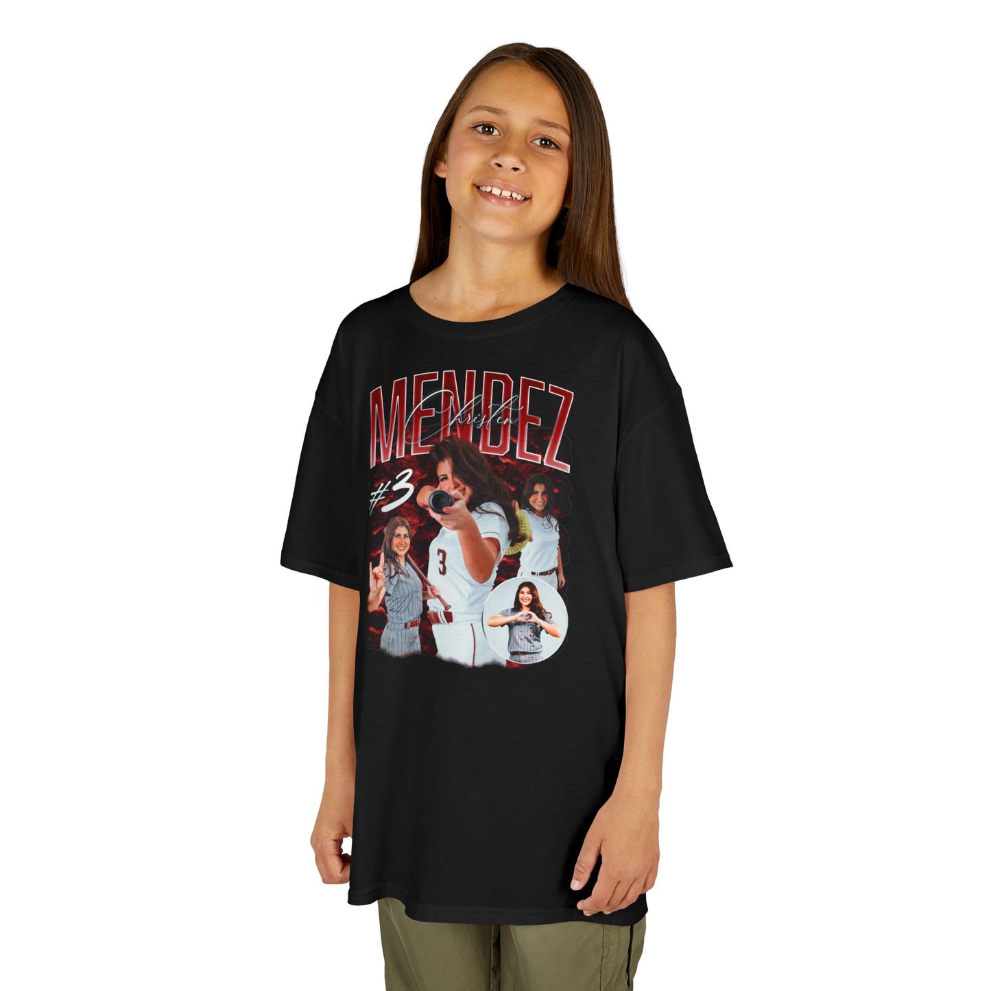 Christen Mendez Last Name Highlight Kids Tee