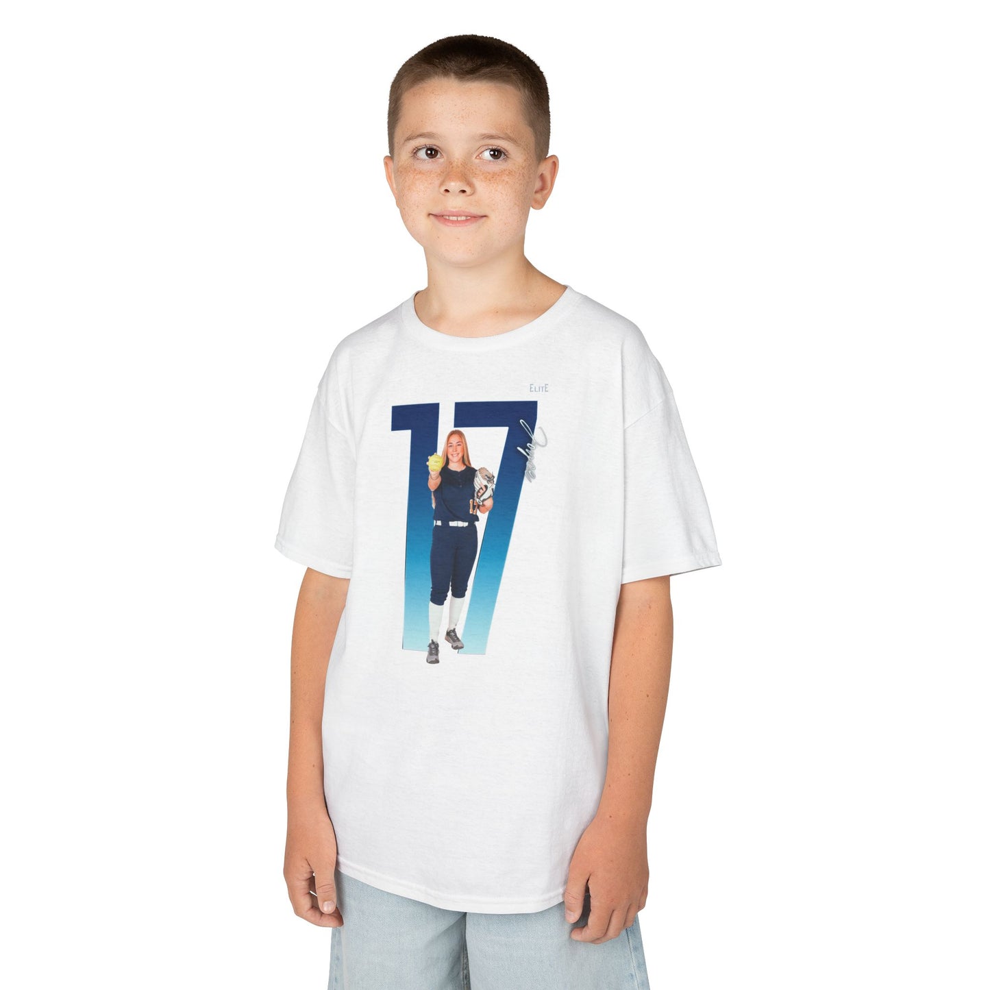 Jenna Joyce Player Icon Number Kids Tee