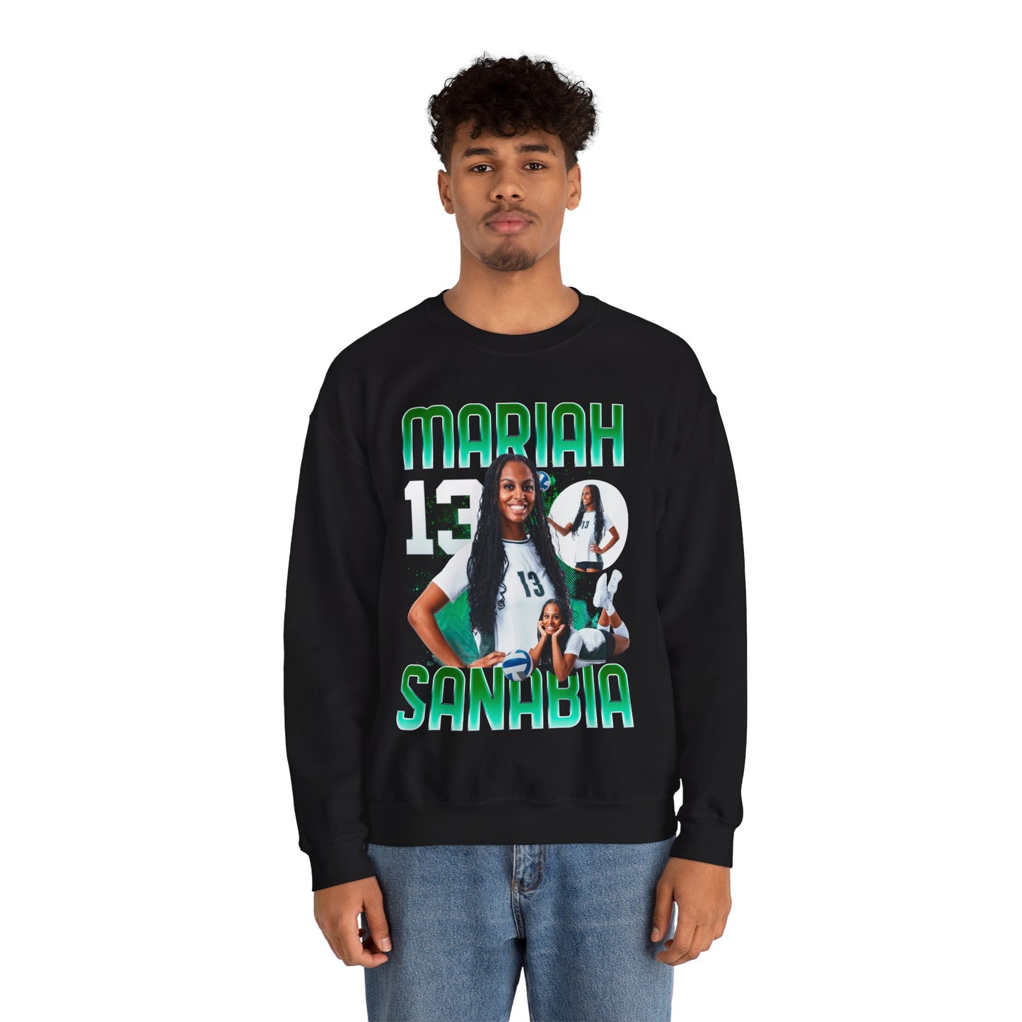 Mariah Sanabia Crewneck Sweatshirt