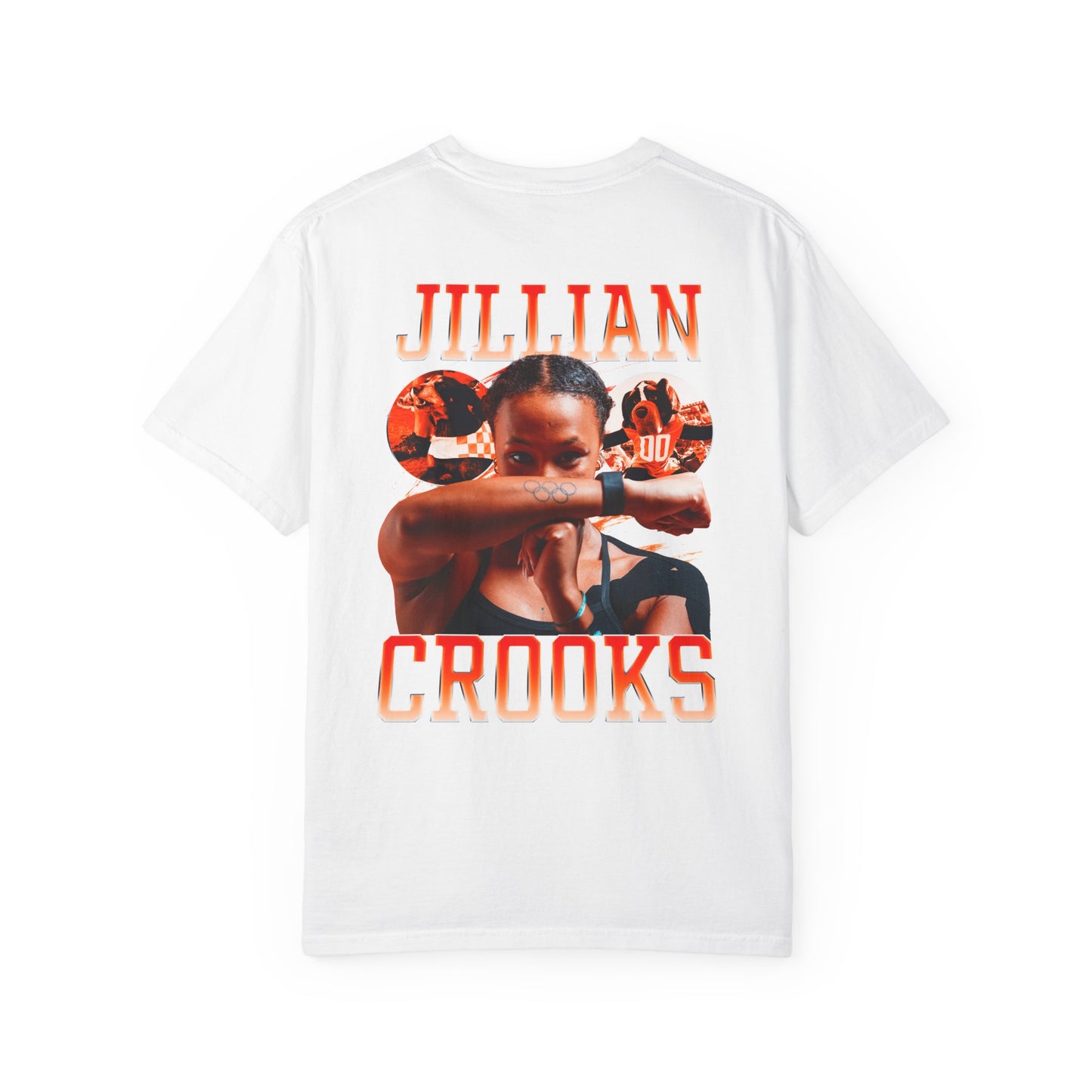Jillian Crooks Logo Front & Back Premium Tee