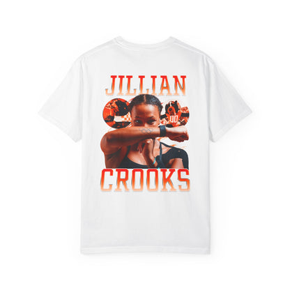 Jillian Crooks Logo Front & Back Premium Tee