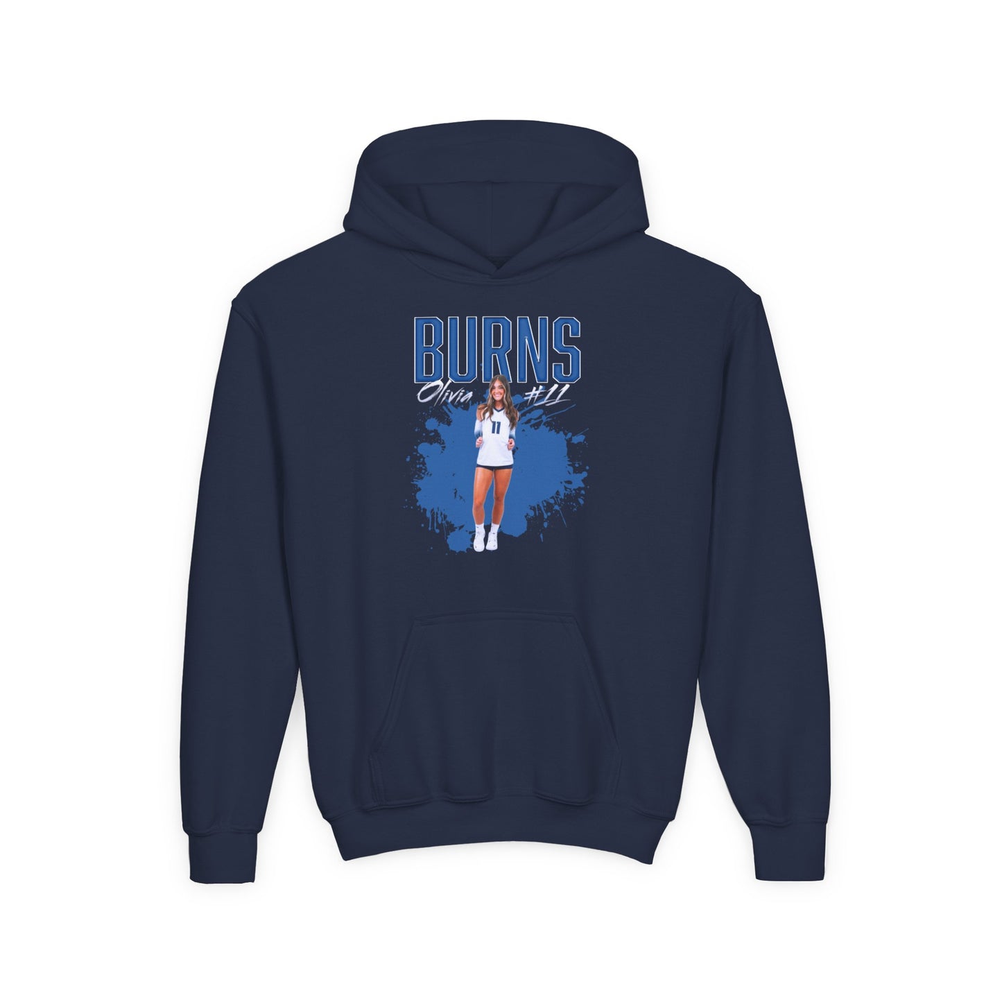 Olivia Burns Kids Hoodie