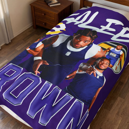 Caleb Brown 60"-80" Plush Blanket