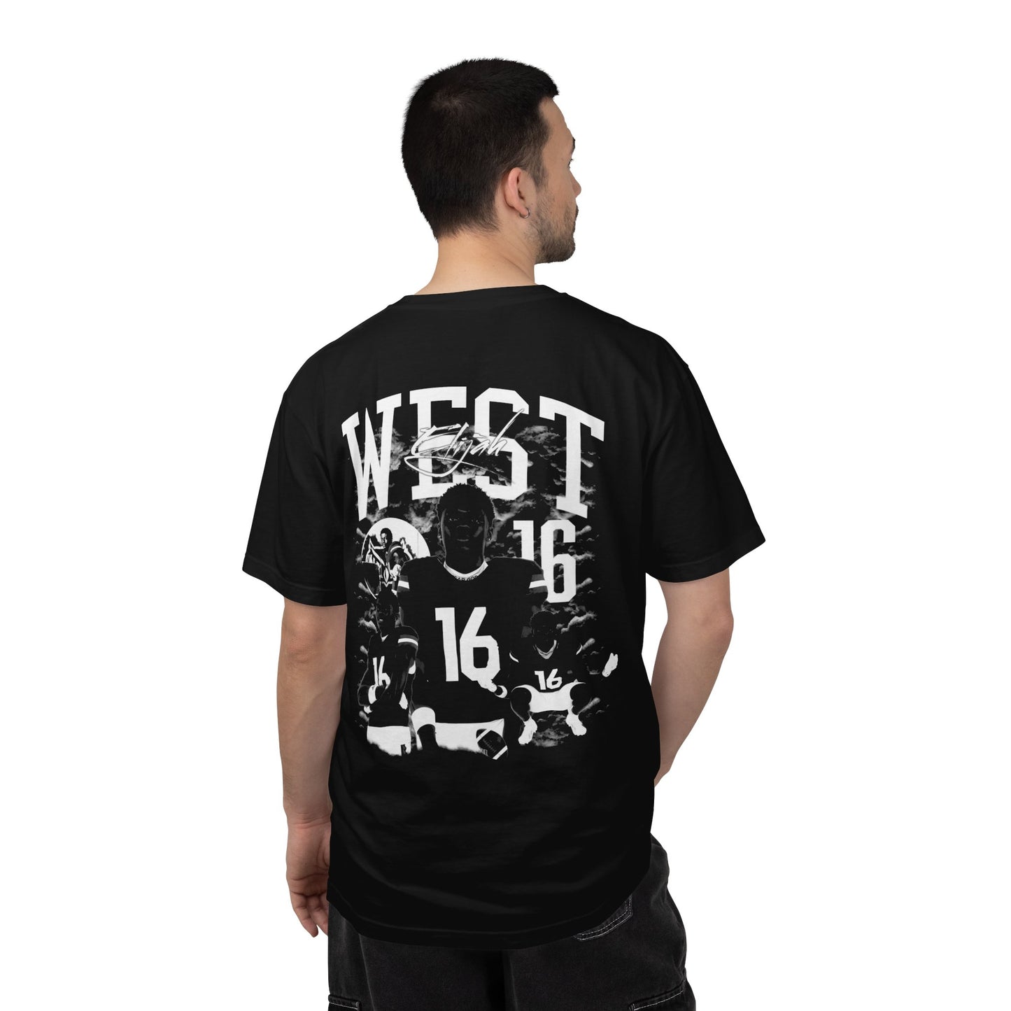 Elijah West Vintage Blackout Premium Tee