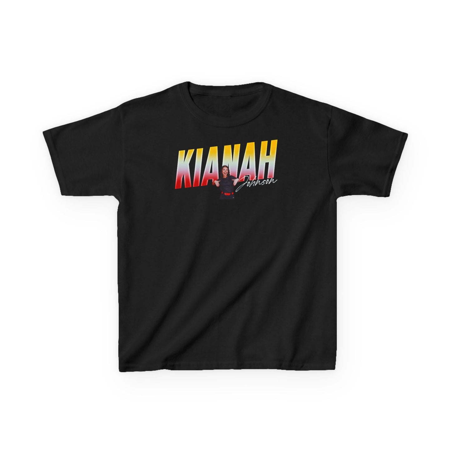Kianah Johnson Cursive Combo Kids Tee