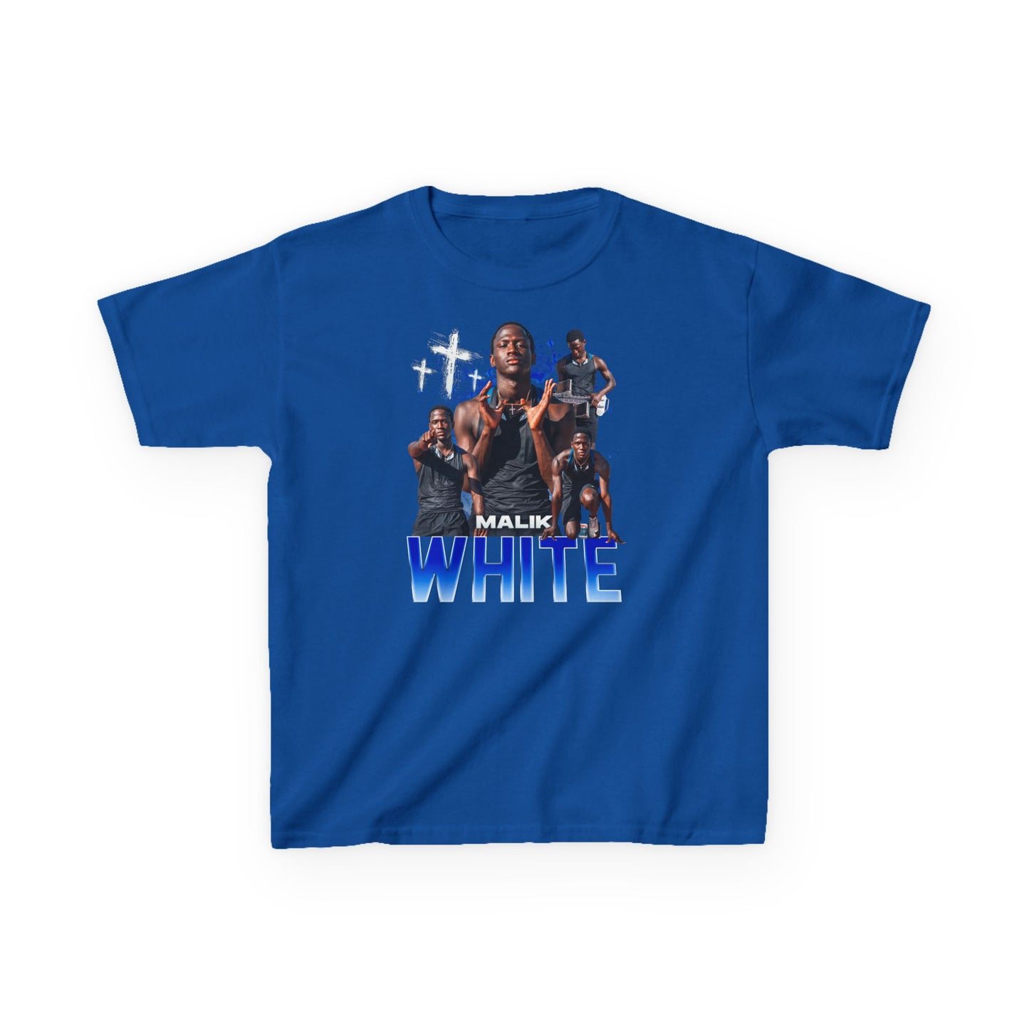 Malik White Faith Based Kids Tee
