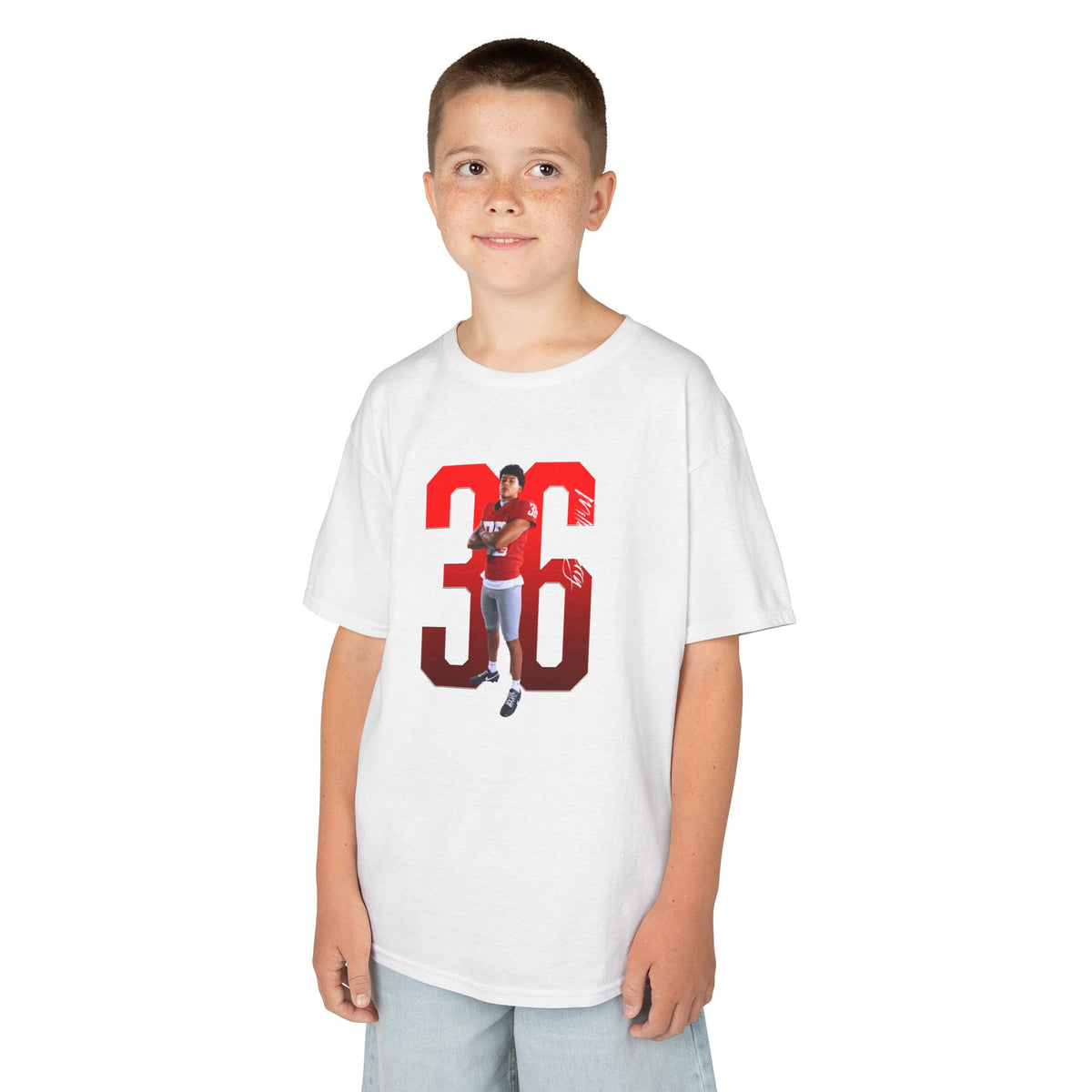 Kenny Miller-Terry Player Icon Number Kids Tee