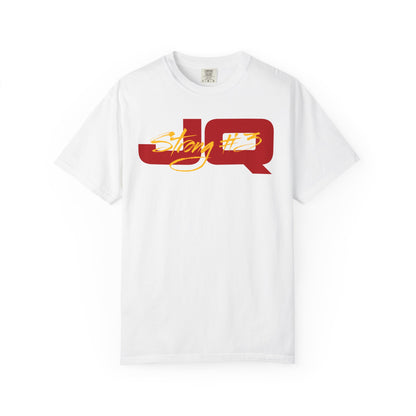 JQ Strong Cursive Name & Number Premium Tee