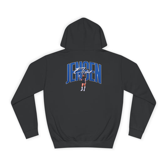 Elise Jensen Curved Combo Colored Premium Hoodie