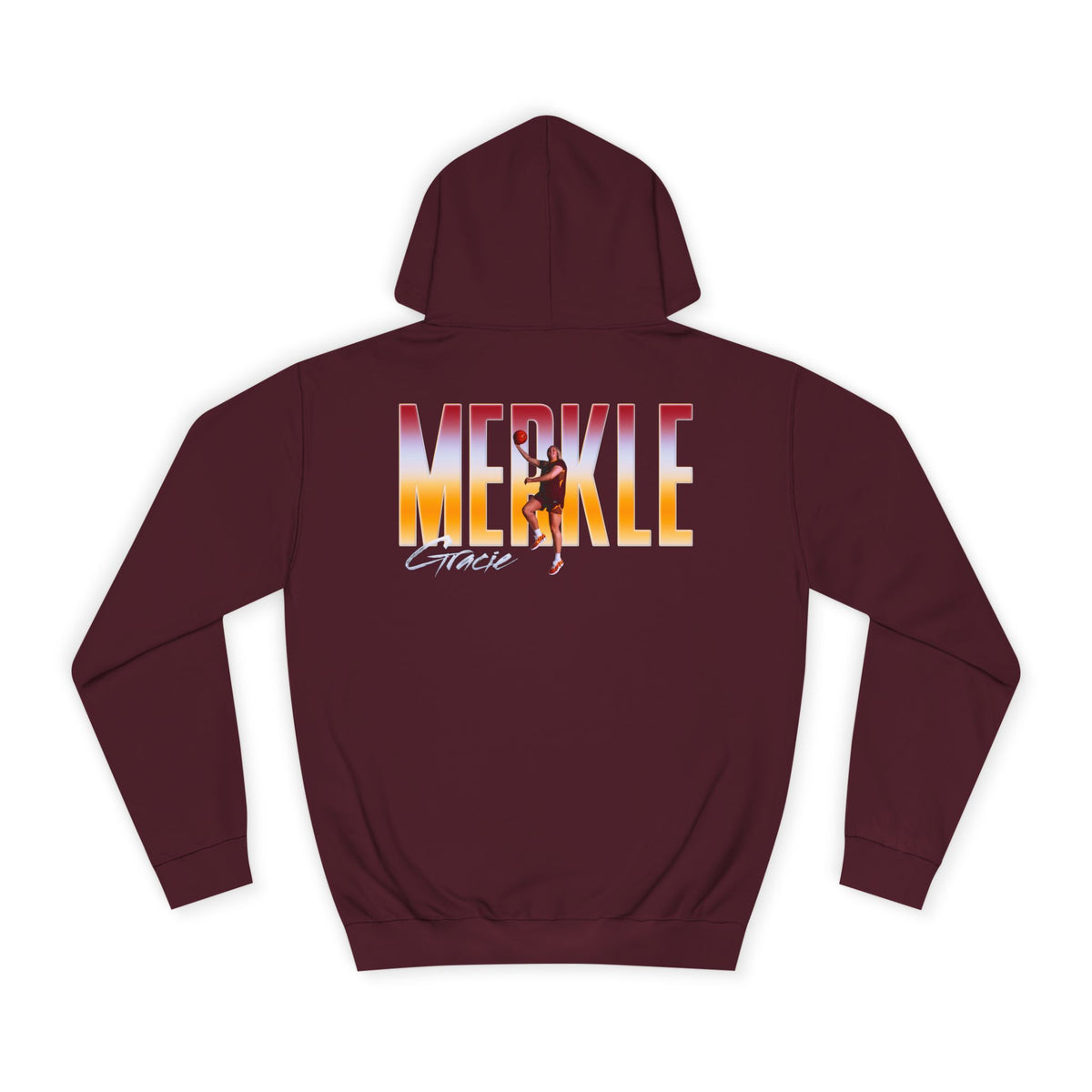 Gracie Merkle Big Last Name Premium Hoodie