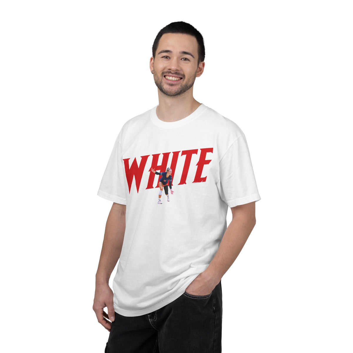 Kendall White Cursive Combo Colored Premium Tee