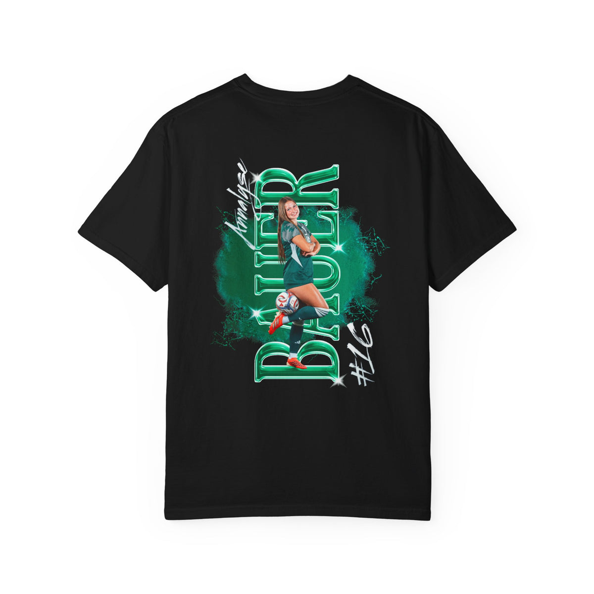 Annalyse Bauer Logo Front & Back Premium Tee