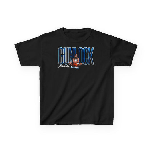 Braeden Gunlock Big Last Name Kids Tee